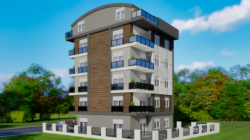 شقق بتصميم 1+1 و 2+1 في منطقة كيزيلاريك - أنطاليا الصغيرة 