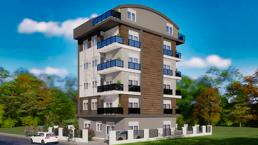 شقق بتصميم 1+1 و 2+1 في منطقة كيزيلاريك - أنطاليا الصغيرة 