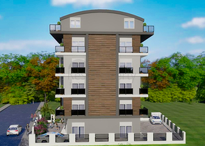 شقق بتصميم 1+1 و 2+1 في منطقة كيزيلاريك - أنطاليا الصغيرة 