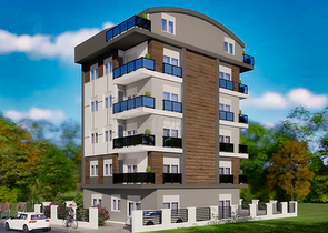 شقق بتصميم 1+1 و 2+1 في منطقة كيزيلاريك - أنطاليا الصغيرة 