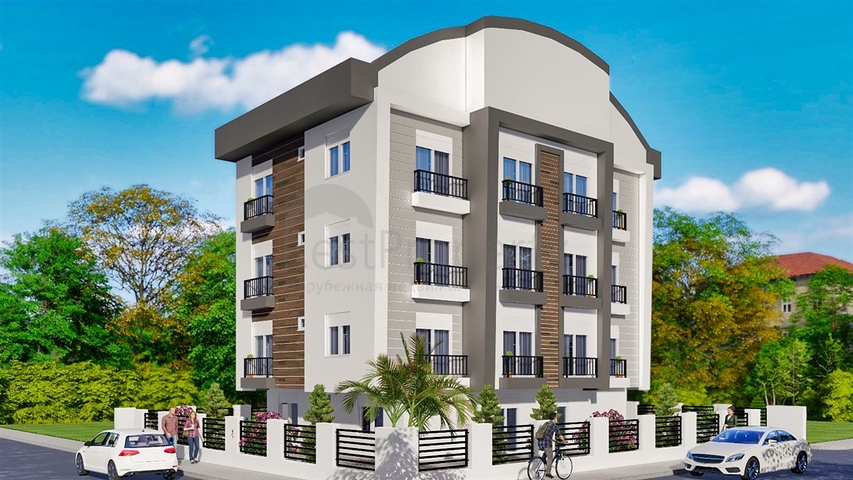 شقق 1+1 في كيبيز-منطقة أنطاليا 