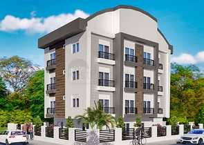 شقق 1+1 في كيبيز-منطقة أنطاليا 