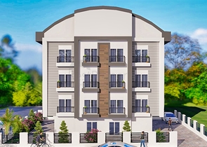 شقق 1+1 في كيبيز-منطقة أنطاليا 