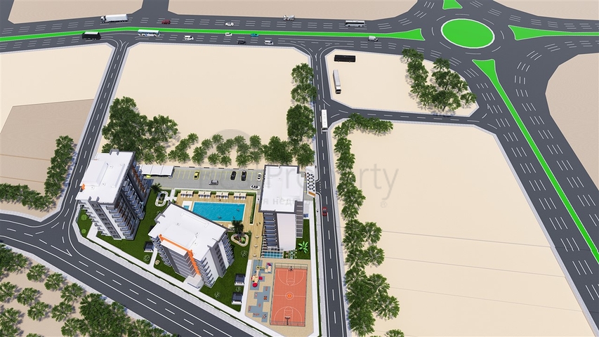 مشروع استثماري في منطقة التينتاس-أنطاليا