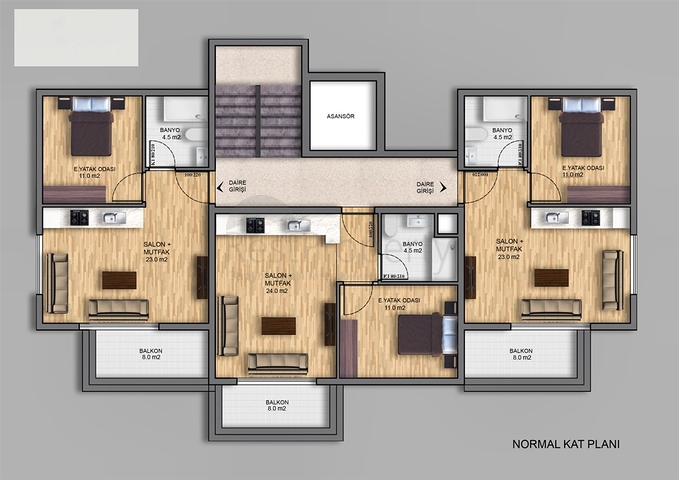 مشروع استثماري في منطقة التينتاس-أنطاليا
