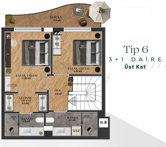 مشروع استثماري في منطقة جوزيلوبا - أنطاليا الصغيرة