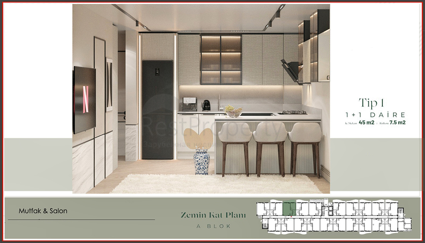 مشروع استثماري في منطقة جوزيلوبا - أنطاليا الصغيرة