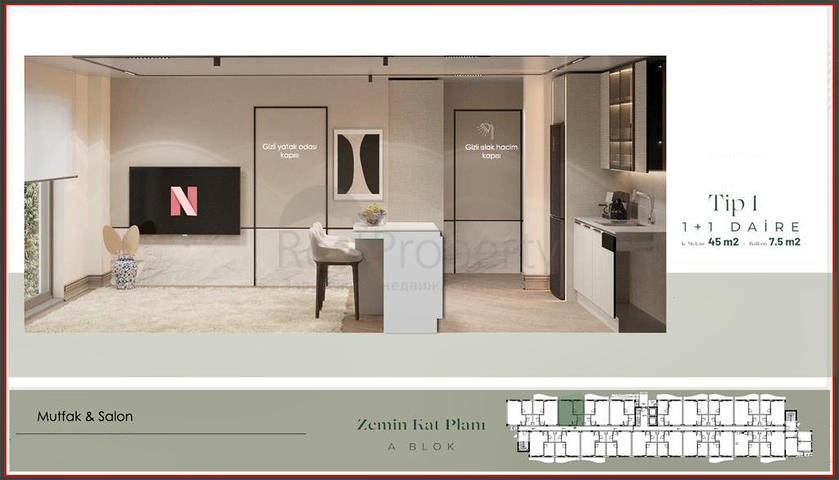 مشروع استثماري في منطقة جوزيلوبا - أنطاليا الصغيرة