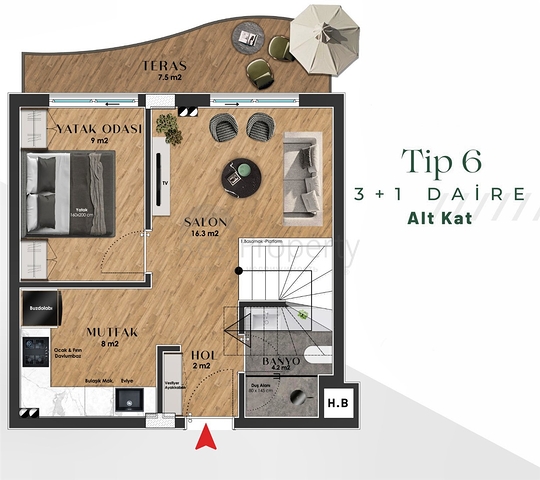 مشروع استثماري في منطقة جوزيلوبا - أنطاليا الصغيرة