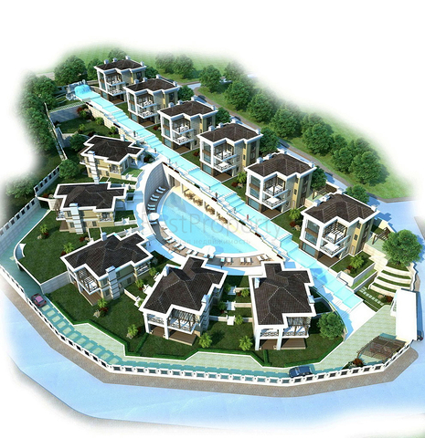 فيلات في حي هاجيسكيلر-أنطاليا