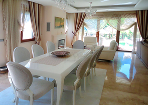 فيلات في حي هاجيسكيلر-أنطاليا