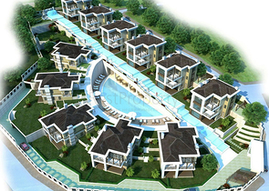 فيلات في حي هاجيسكيلر-أنطاليا