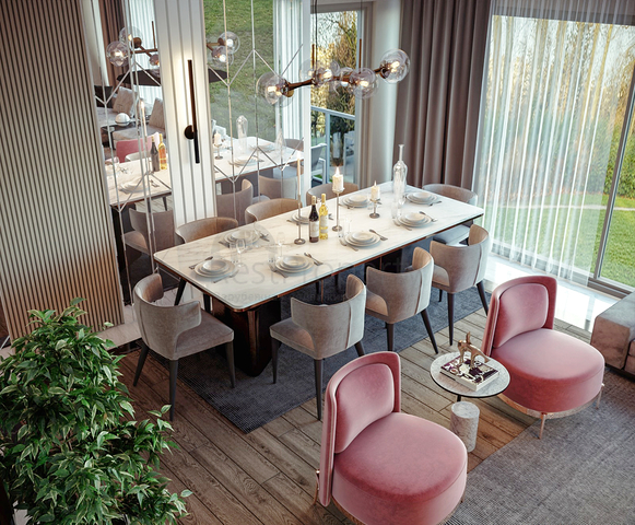 شقق دوبلكس 4+1 و 5+1 في حي ألتينوفا - أنطاليا