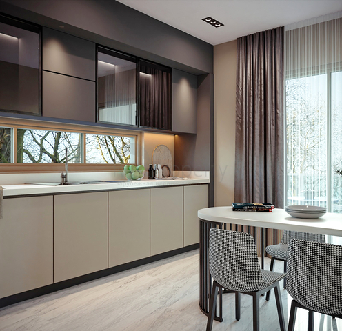 شقق دوبلكس 4+1 و 5+1 في حي ألتينوفا - أنطاليا