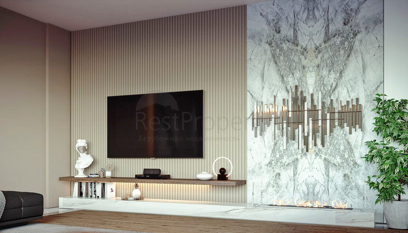 شقق دوبلكس 4+1 و 5+1 في حي ألتينوفا - أنطاليا