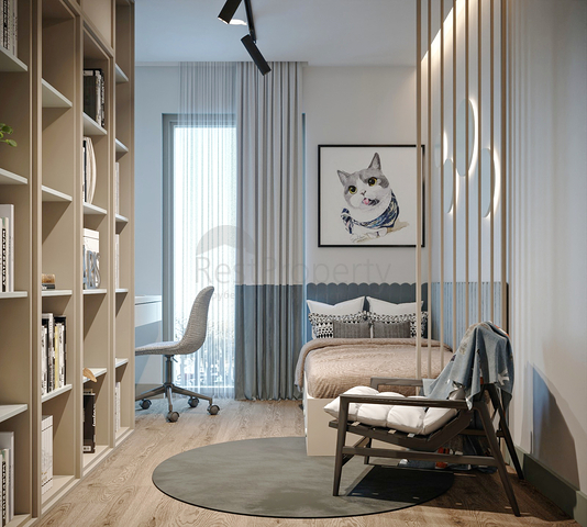 شقق دوبلكس 4+1 و 5+1 في حي ألتينوفا - أنطاليا