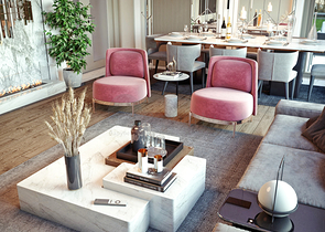 شقق دوبلكس 4+1 و 5+1 في حي ألتينوفا - أنطاليا