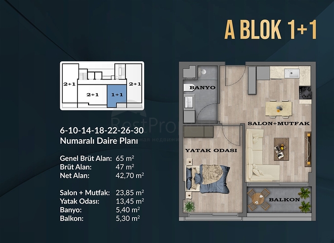 مشروع استثماري في منطقة التينتاس-أنطاليا