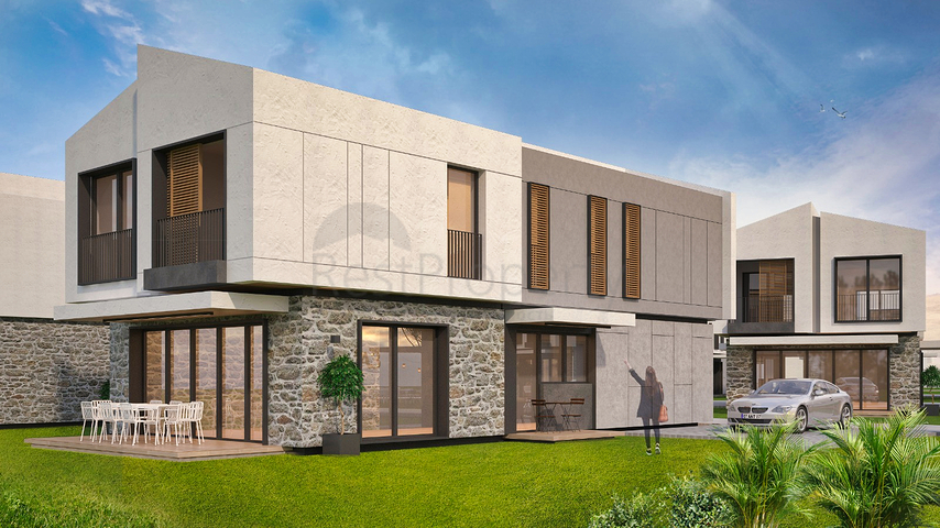 فلل 5 + 1 في المجمع ، في منطقة دوشيميالتي-أنطاليا