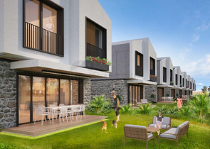 فلل 5 + 1 في المجمع ، في منطقة دوشيميالتي-أنطاليا