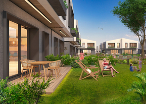 فلل 5 + 1 في المجمع ، في منطقة دوشيميالتي-أنطاليا