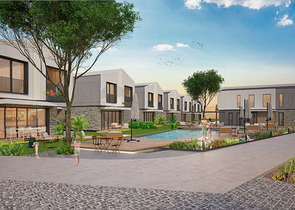 فلل 5 + 1 في المجمع ، في منطقة دوشيميالتي-أنطاليا