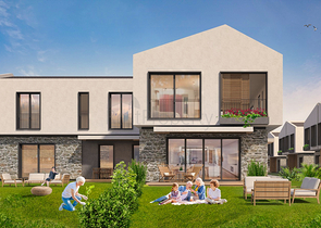 فلل 5 + 1 في المجمع ، في منطقة دوشيميالتي-أنطاليا