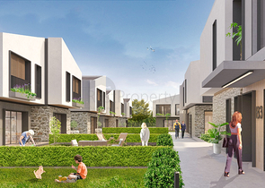 فلل 5 + 1 في المجمع ، في منطقة دوشيميالتي-أنطاليا