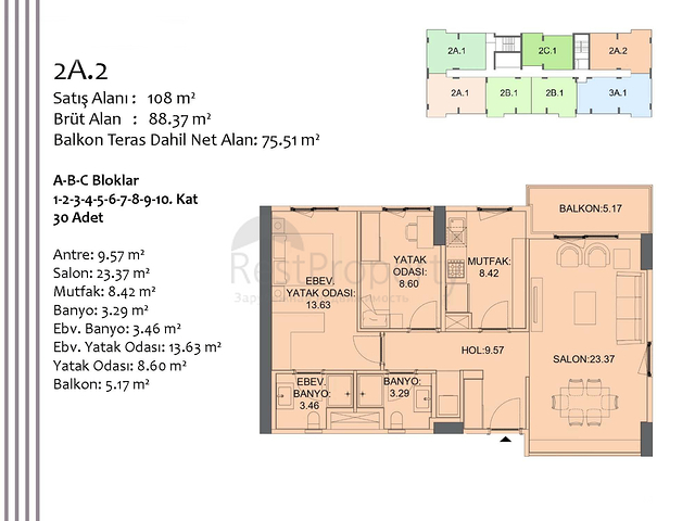 مشروع استثماري في منطقة كيبيز-أنطاليا