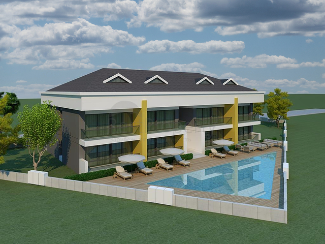 تخطيط الشقة 1+1,2+1 في منطقة كيمير-أنطاليا 