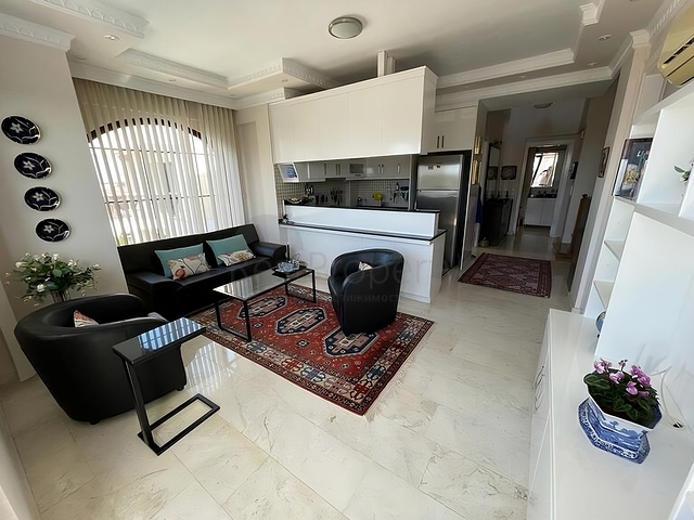 شقة دوبلكس 2 + 1 في منطقة بيليك أنطاليا