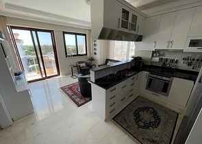 شقة دوبلكس 2 + 1 في منطقة بيليك أنطاليا