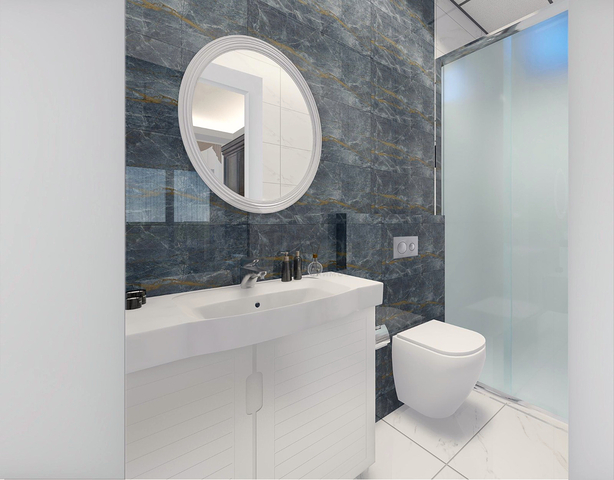 شقة 1 + 1 في منطقة بيليك أنطاليا 