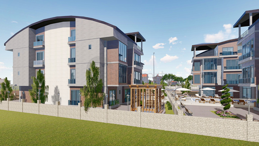 شقة 4 + 1 في منطقة بيليك أنطاليا 