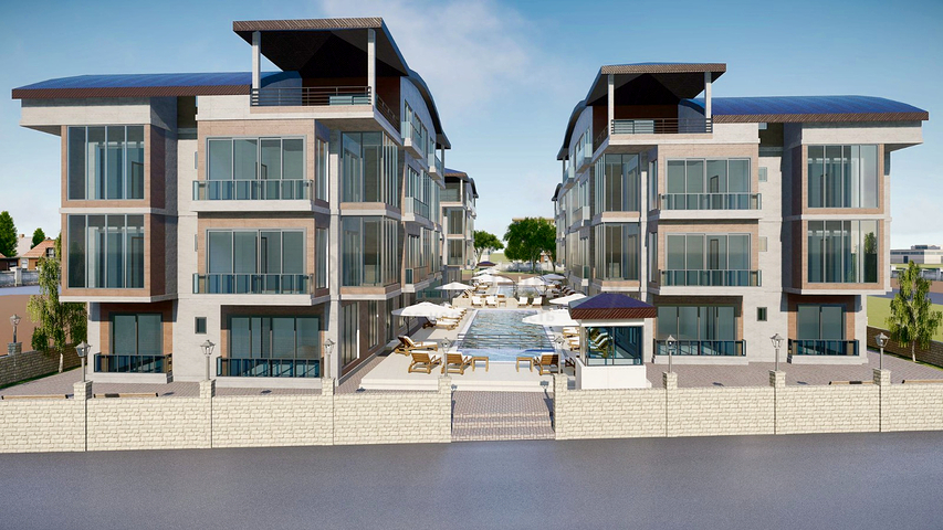 شقة 4 + 1 في منطقة بيليك أنطاليا 