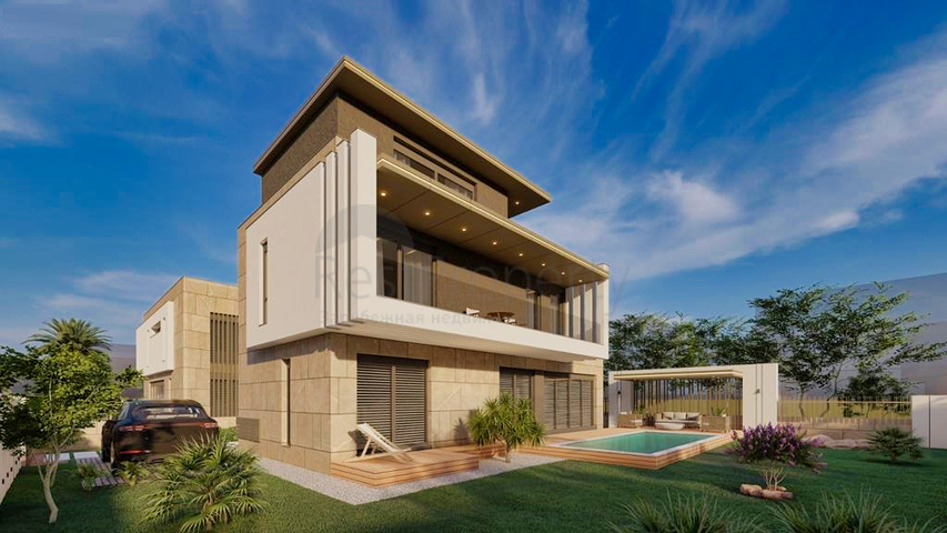 فيلا 4+1 في بيليك مساحة 220 م2 - انطاليا 