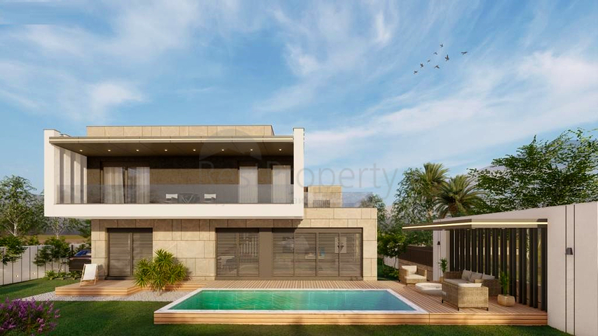 فيلا 4+1 في بيليك مساحة 220 م2 - انطاليا 