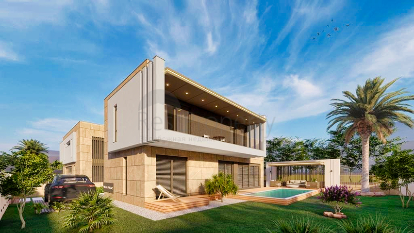 فيلا 4+1 في بيليك مساحة 220 م2 - انطاليا 