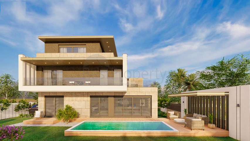 فيلا 4+1 في بيليك مساحة 220 م2 - انطاليا 