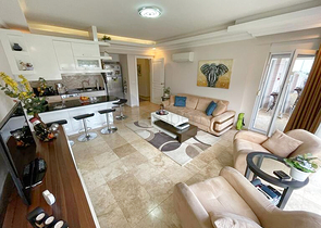 شقة 2 + 1 في منطقة بيليك أنطاليا 