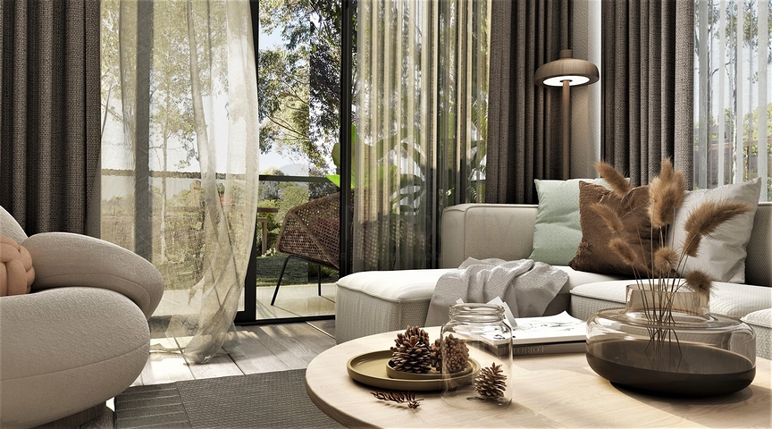 شقق 1+1 و 2+1 في دوشيمالتي-منطقة أنطاليا