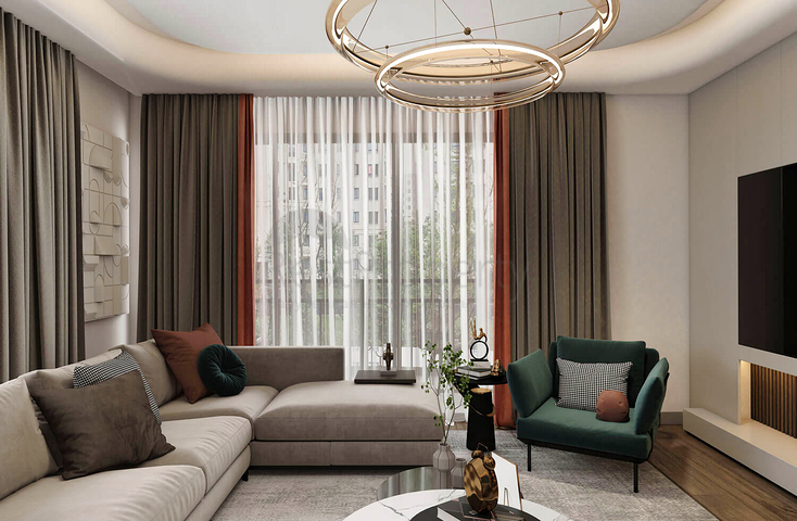 شقق 2+1 و 3 + 1 في منطقة النخبة في أنطاليا