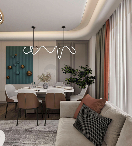 شقق 2+1 و 3 + 1 في منطقة النخبة في أنطاليا