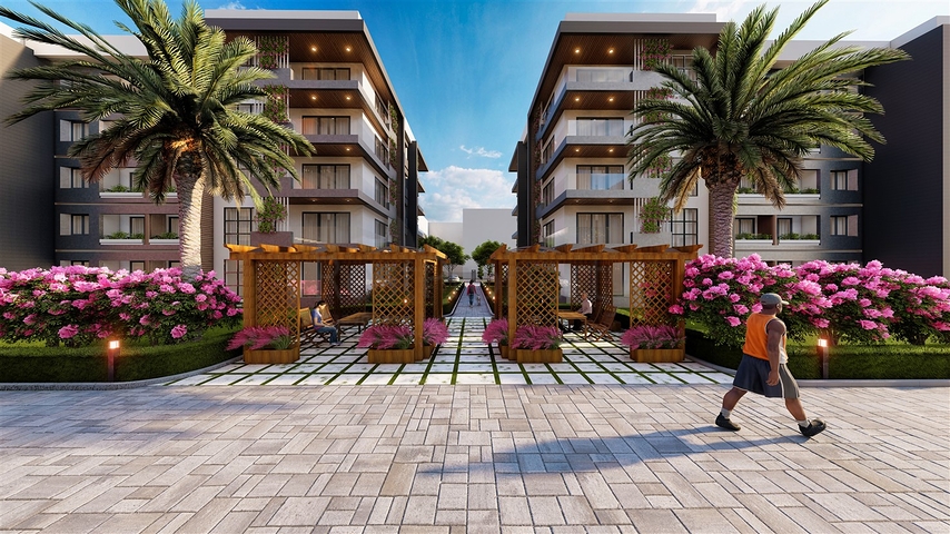 شقق 2+1 و 3 + 1 في منطقة النخبة في أنطاليا