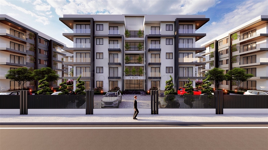 شقق 2+1 و 3 + 1 في منطقة النخبة في أنطاليا