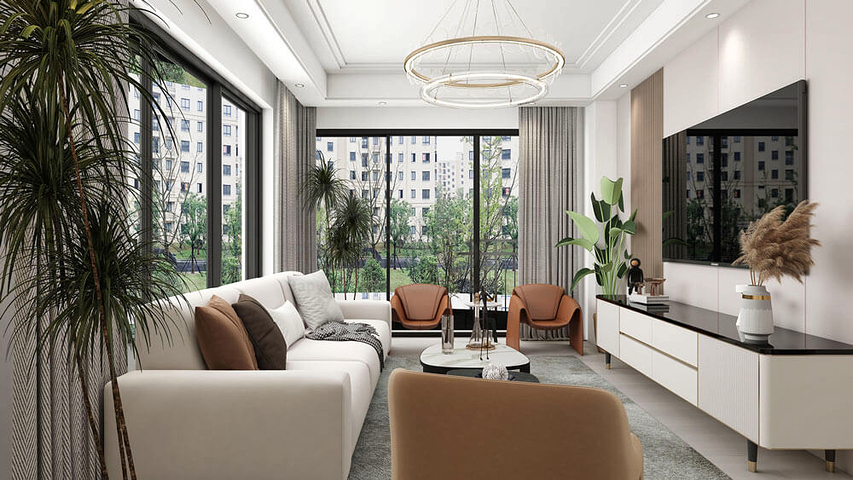 شقق 2+1 و 3 + 1 في منطقة النخبة في أنطاليا