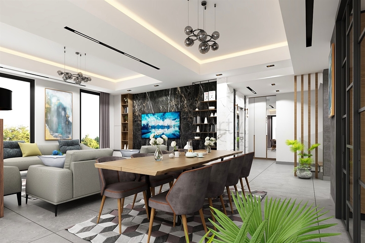 فيلا 5+2 في مولايوسوف - حي أنطاليا