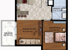مشروع استثماري في منطقة التينتاس-أنطاليا 