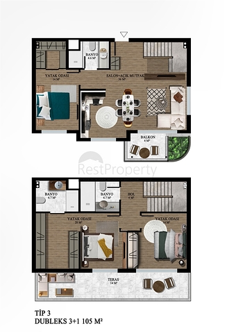 مشروع استثماري في منطقة التينتاس-أنطاليا 