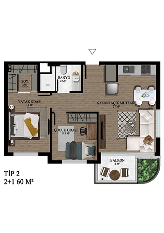 مشروع استثماري في منطقة التينتاس-أنطاليا 